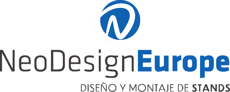 Logotipo de Neo Design Europe: diseño, construcción y montaje de stands